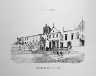 Klasztor Santo Antônio do Largo da Carioca w Rio de Janeiro